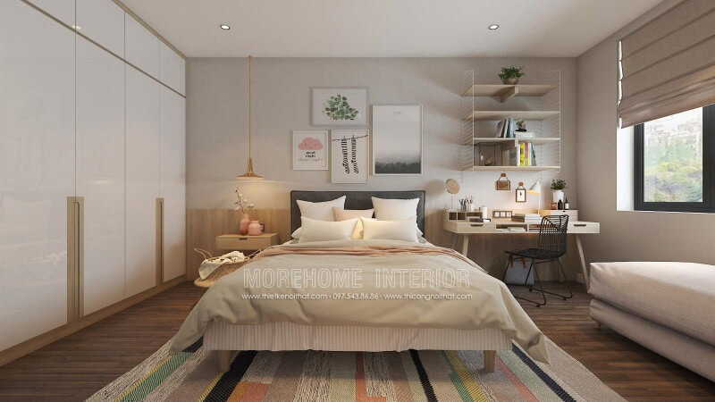 Tư vấn lựa chọn mẫu giường ngủ đẹp độc đáo từ KTS hàng đầu Morehome