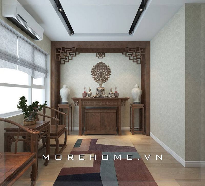Morehome sản xuất đa dạng các mẫu bàn thờ tại Hà Nội
